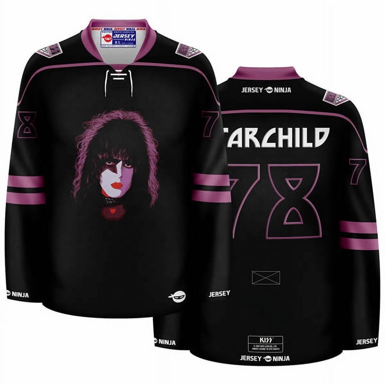 KISS The Solo Albums Starchild Hockey Jersey - Walmart.com