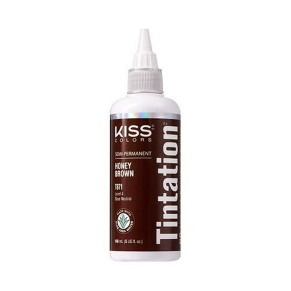 KISS Tintation Semi-Permanent Hair Color Treatment, African Violet, 5 fl oz