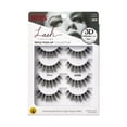thumbnail image 1 of KISS Lash Couture Triple Push-Up False Eyelashes, 'Robe', 4 Pairs Strip Lashes, 1 of 11