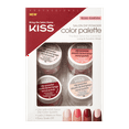 KISS USA Salon Nail Dip Powder Nail Kit Color Palette, Rose Garden, 4 Count, Nail Art