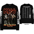 thumbnail image 1 of KISS Unisex Long Sleeve T-Shirt End Of The Road Tour (Back & Sleeve Print) (Small), 1 of 3