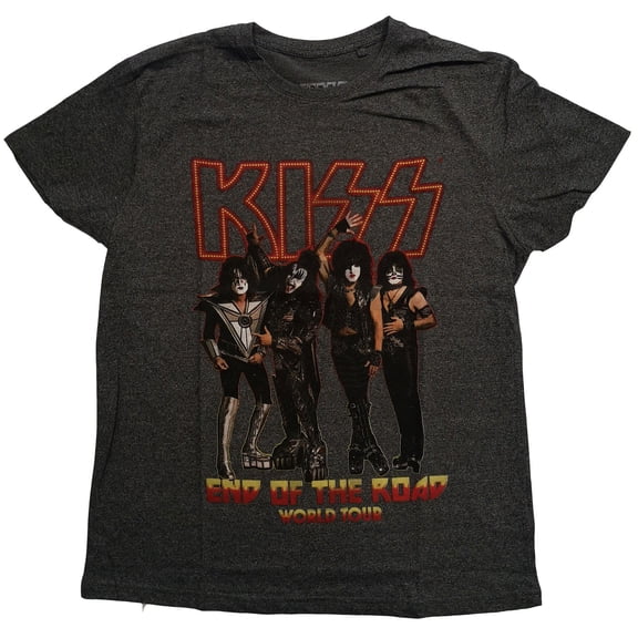 KISS Unisex T-Shirt End of the Road Tour (X-Small)