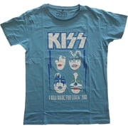 KISS Unisex T-Shirt Made For Lovin' You (X-Small)