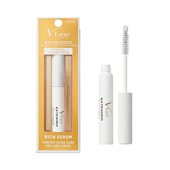 i-ENVY Extended Intensive Eyelash Serum, Rich Formula for Thicker & Fuller Lashes, Lash Enhancement Infused with Capixyl & Lakesis for Optimal Improvement