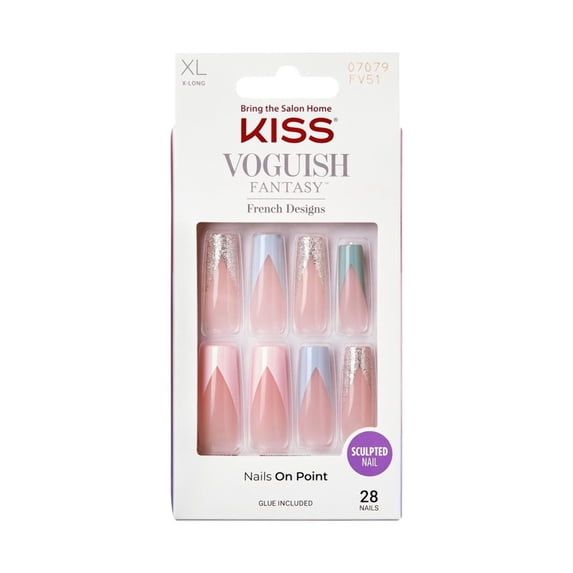 Kiss Voguish Fantasy French Nails - Chicago