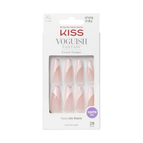 Kiss Voguish Fantasy French Nails - Las Vegas