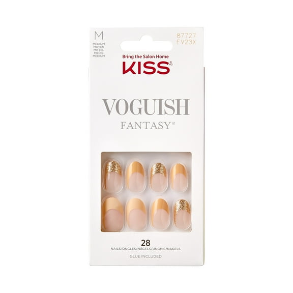 KISS Voguish Fantasy Fake Nails, ‘Palm Trees’, 28 Count