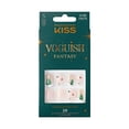 thumbnail image 1 of KISS Voguish Fantasy Holiday Press-On Nails, Marshmallow, Nude, Short Length, Square Shaped, 28 Ct., 1 of 12