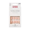 thumbnail image 1 of KISS Voguish Fantasy Press on Nails, How to Love, Neutral, Short Oval, 28 Count, 1 of 13