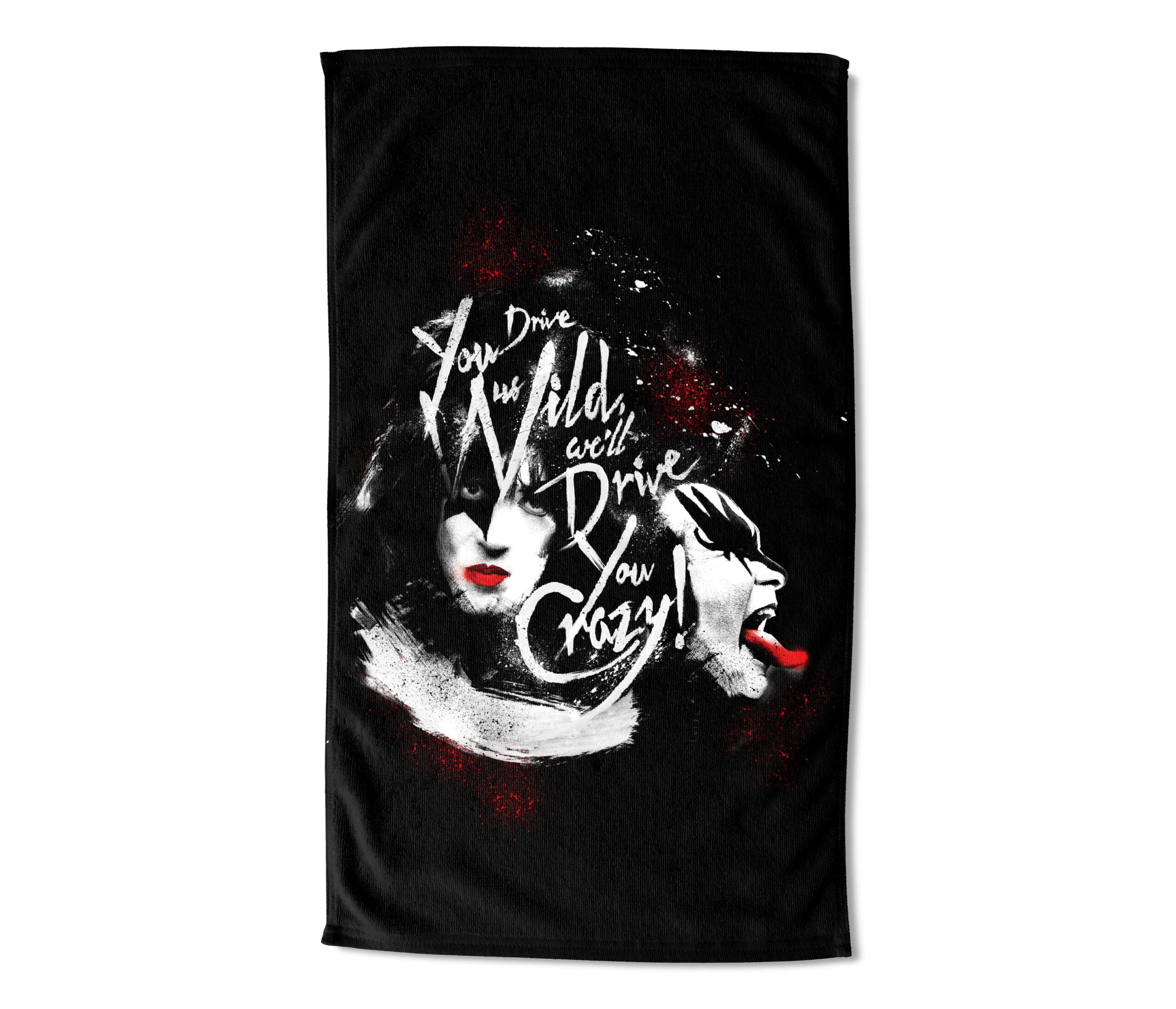 KISS Will Drive You Crazy Beach Towel 40x72 inches