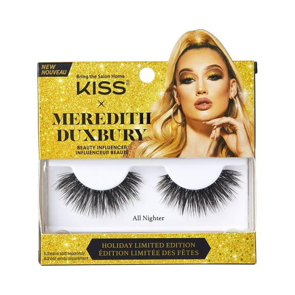 KISS X MEREDITH DUXBURY Holiday Limited Edition False Eyelashes, All Nighter', 1 Pair