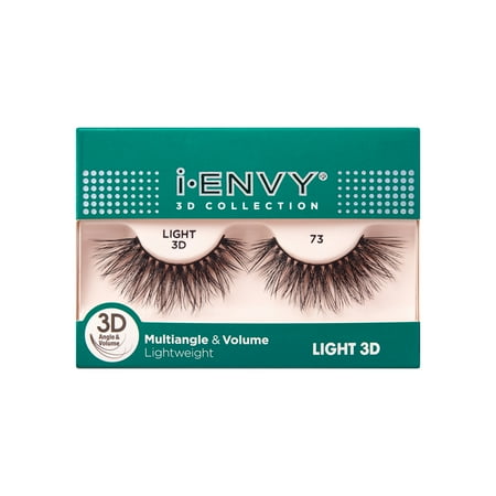 KISS i-ENVY 3D Collection Light False Eyelashes, 'Style 73', 1 Pair