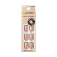 thumbnail image 1 of KISS imPRESS Color Press-On Manicure Fake Nails, ‘Latte’, 30 Count, 1 of 6