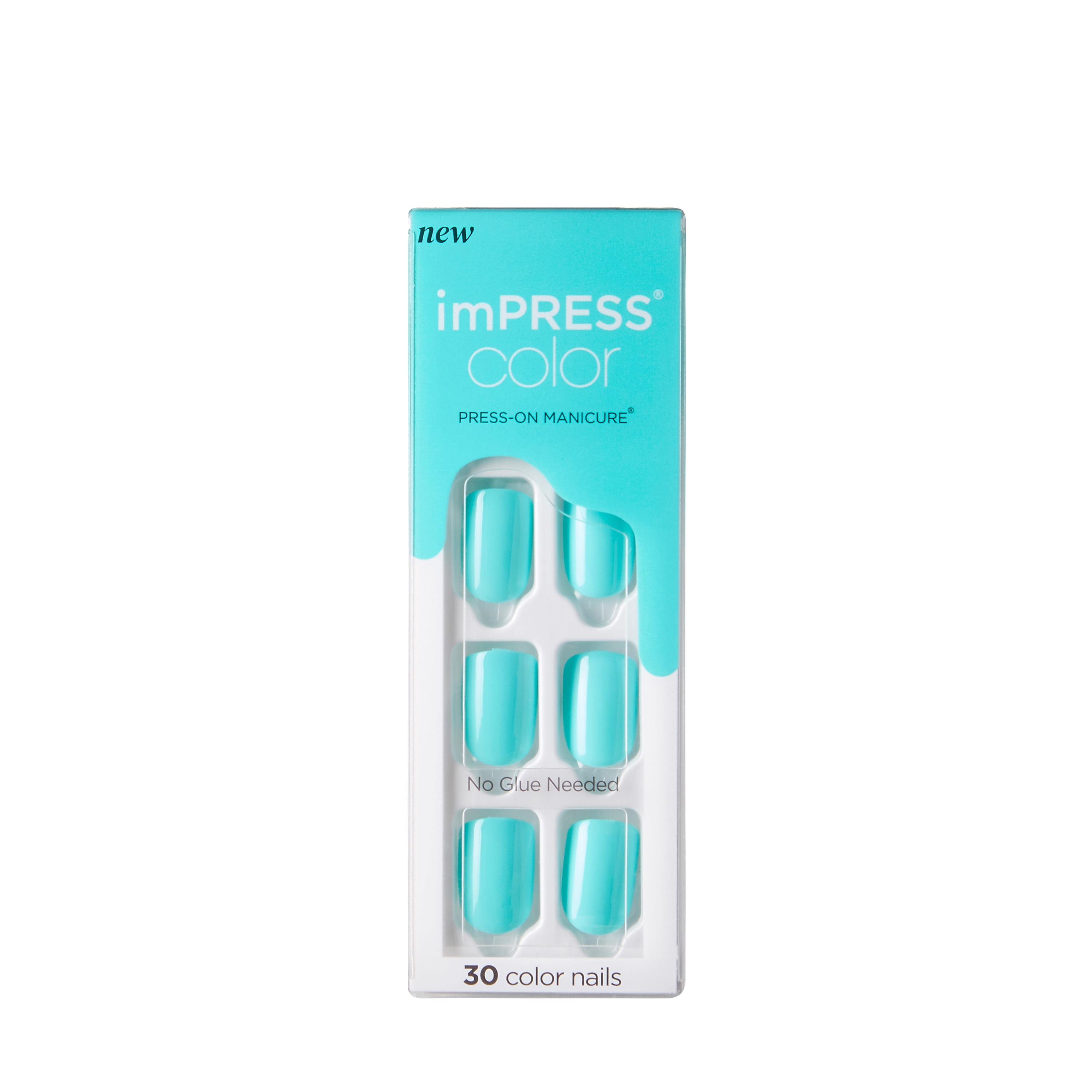 KISS imPRESS Color PressOn Nails, 'Abstract', 30 Count