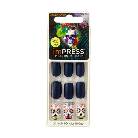 KISS imPRESS Halloween Artificial Nail Kit, Hayride