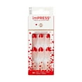 thumbnail image 1 of imPRESS Valentine Press-On Nails, No Glue Needed, Red, Medium Almond, 33 Ct., 1 of 5