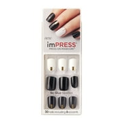 KISS imPRESS Press-on Artificial Nail Kit, Night Fever