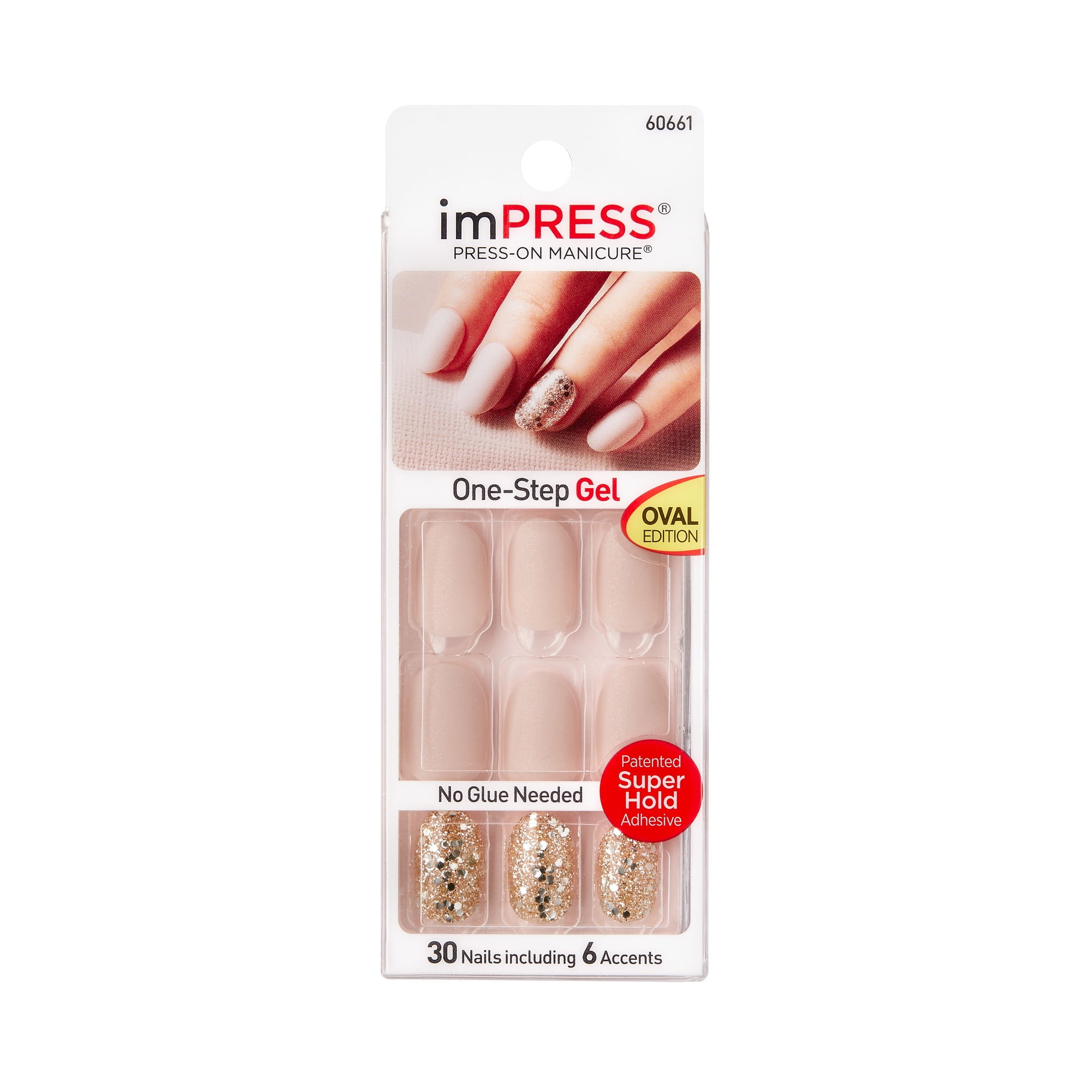 KISS imPRESS Nails Press-On Manicure Nails (BIPA140-67982 BAD ROMANCE) :  Beauty & Personal Care - Amazon.com