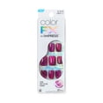 thumbnail image 1 of KISS imPRESS Color FX  Short Square Oval Press-on Nails, Pink, 30 Pieces, 1 of 11