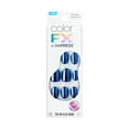 thumbnail image 1 of KISS imPRESS Color FX  Short Oval Press-on Nails, Blue, 30 Pieces, 1 of 11