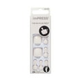 thumbnail image 1 of KISS imPRESS Press on Toenails, Color, The Feels, Pink, Short Squoval, 24 Count, 1 of 8