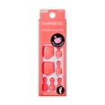 thumbnail image 1 of Impress Press On Toenails, No Glue Needed, Orange, Short Length, Squoval Shape, 27 Ct., 1 of 7