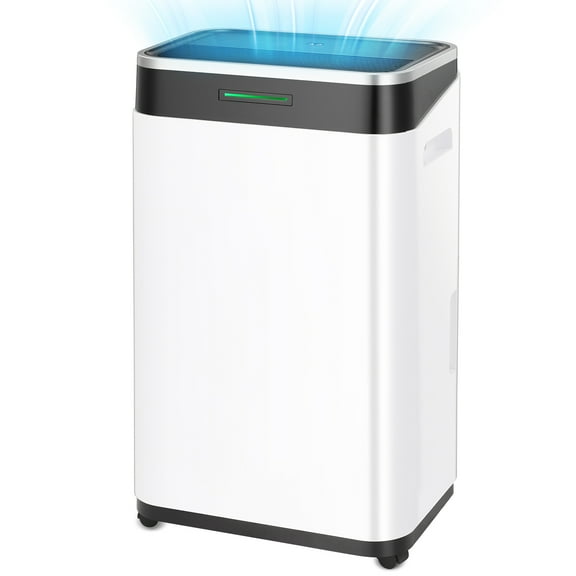 KISSAIR 45 Pints Commercial Home Dehumidifier, 3,000 Sq. ft Coverage Area, Energy Star Dehumidifier, Basement/Laundry Room/Bedroom