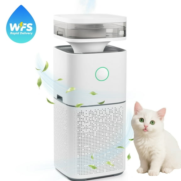 KISSAIR 2-in-1 Air Purifier and Humidifier Combo(CARB), H13 True HEPA Filter, Air Cleaners for Home/Office/Large Rooms(2676 Sq.ft), 99.97% Removal for Dust/Smoke/Pet Hair