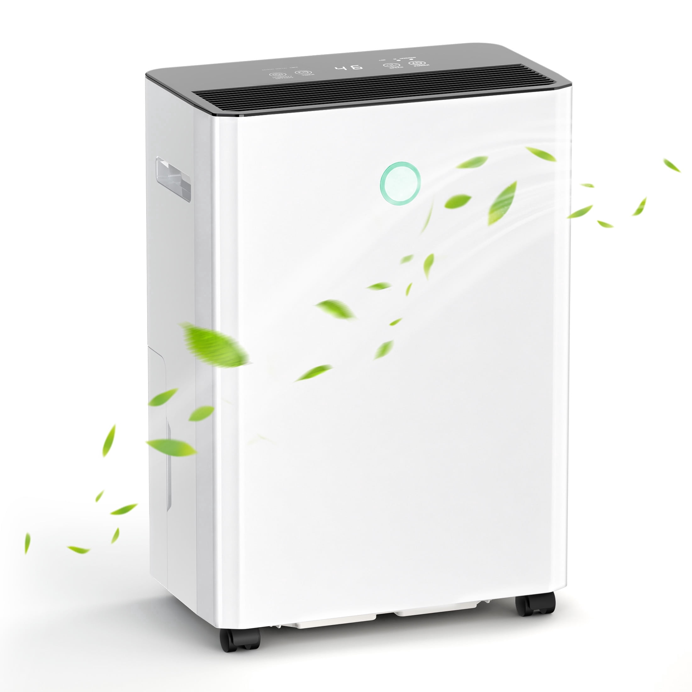KISSAIR KISSAIR 15 Pint Dehumidifier, 3000 Sq.ft Coverage Area with Auto Defrost & Drain, 24H Timer (MAX 45Pint at 86℉, 80%RH )
