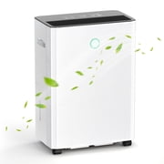 Electactic 15 Pint Dehumidifier, 3000 Sq.ft Coverage Area with Auto Defrost & Drain, 24H Timer MAX 45Pint at 86 , 80%RH