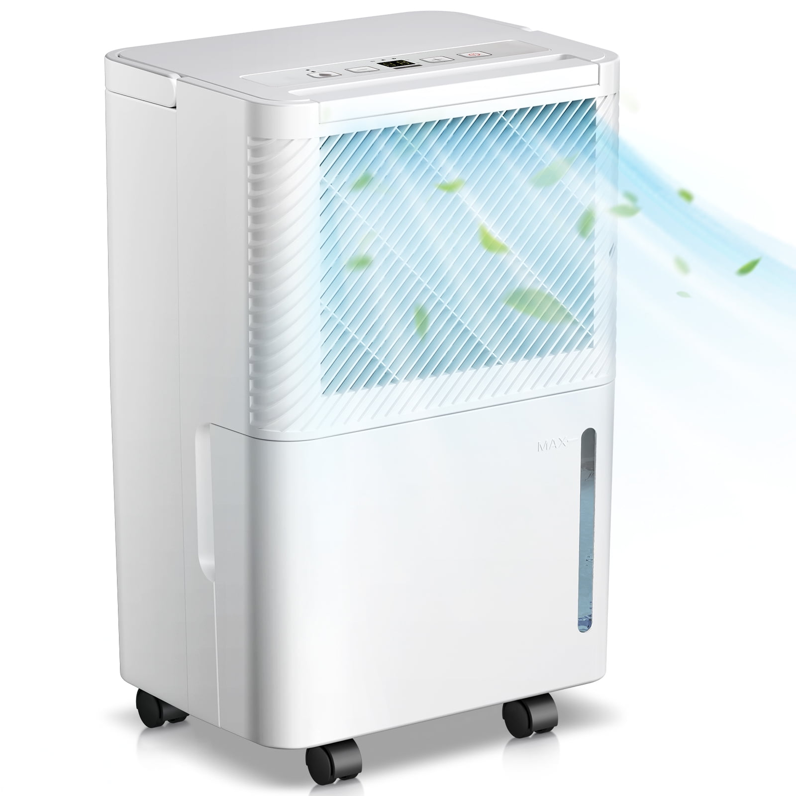 KISSAIR 22 Pint Powerful Dehumidifier, Portable Design, Intelligent