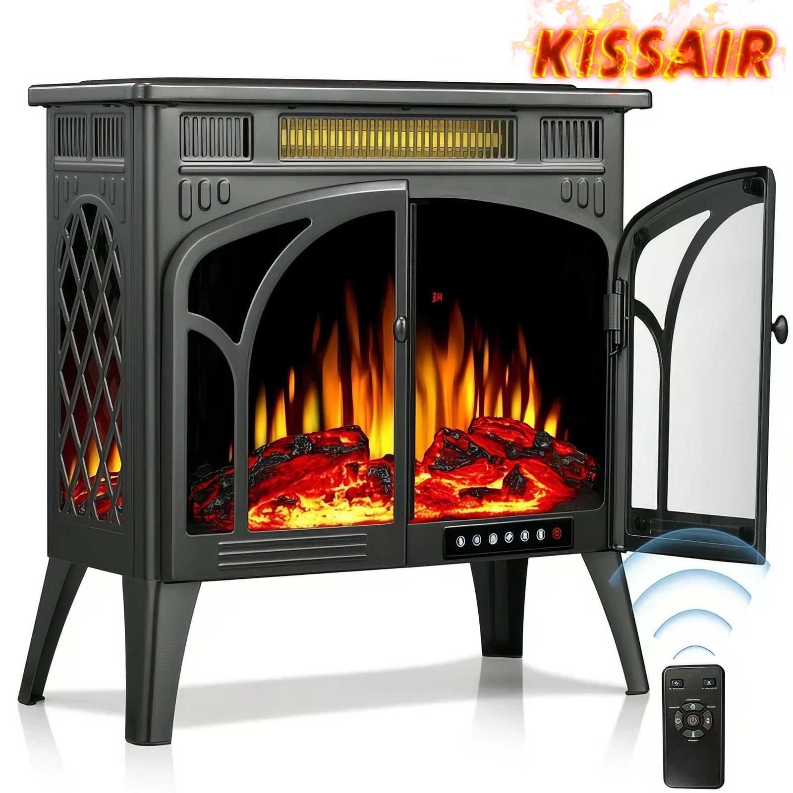 Duraflame 3D Infrared Electric Fireplace Stove with Remote