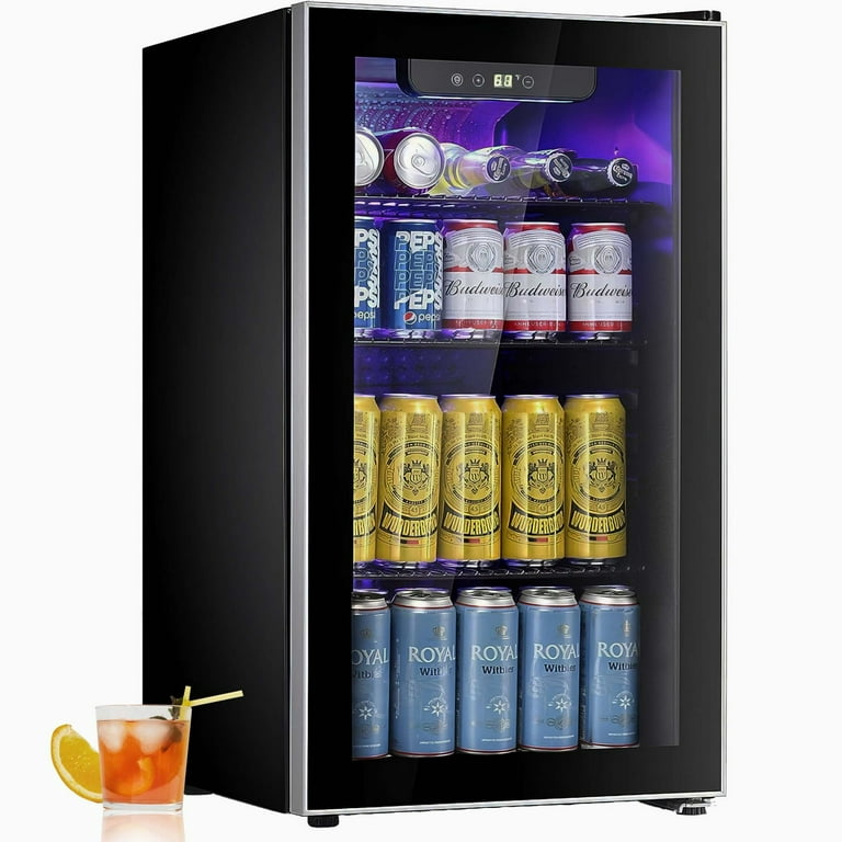 WANAI 120-Can Beverage Cooler and Refrigerator, Small Mini Fridge