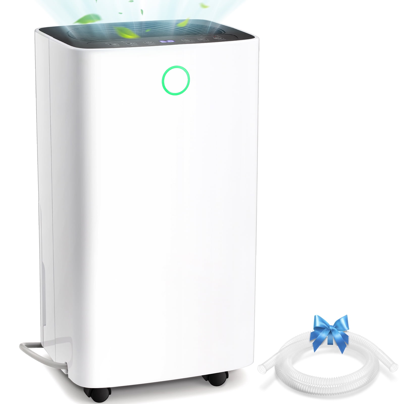 KISSAIR 30 Pint Dehumidifiers, 1000 Sq. Ft Dehumidifier with Drain Hose ...