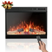 KISSAIR 39  Electric Fireplace Insert 750W 1500W Touch Screen with Remote Control