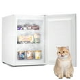 thumbnail image 1 of KISSAIR Mini Freezer Countertop, Energy Saving 2.1 Cu.Ft Compact Upright Freezer, with Reversible Door Small Freezer (White), 1 of 7
