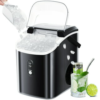 BEKAY Countertop Nugget Ice Maker, 26lbs/24h Bullet Ice Maker with