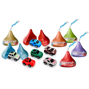 Hersheys KISSES Candy Capsule Mini Die-Cast Pull-Back Toy Car Play Vehicle