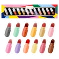 thumbnail image 1 of KISSIO Lipstick Set 12 Colors,Mini Matte Lipstick,Lip Capsules,Waterproof Long Lasting Mini Capsules Lipstick,2.33 Oz, 1 of 6