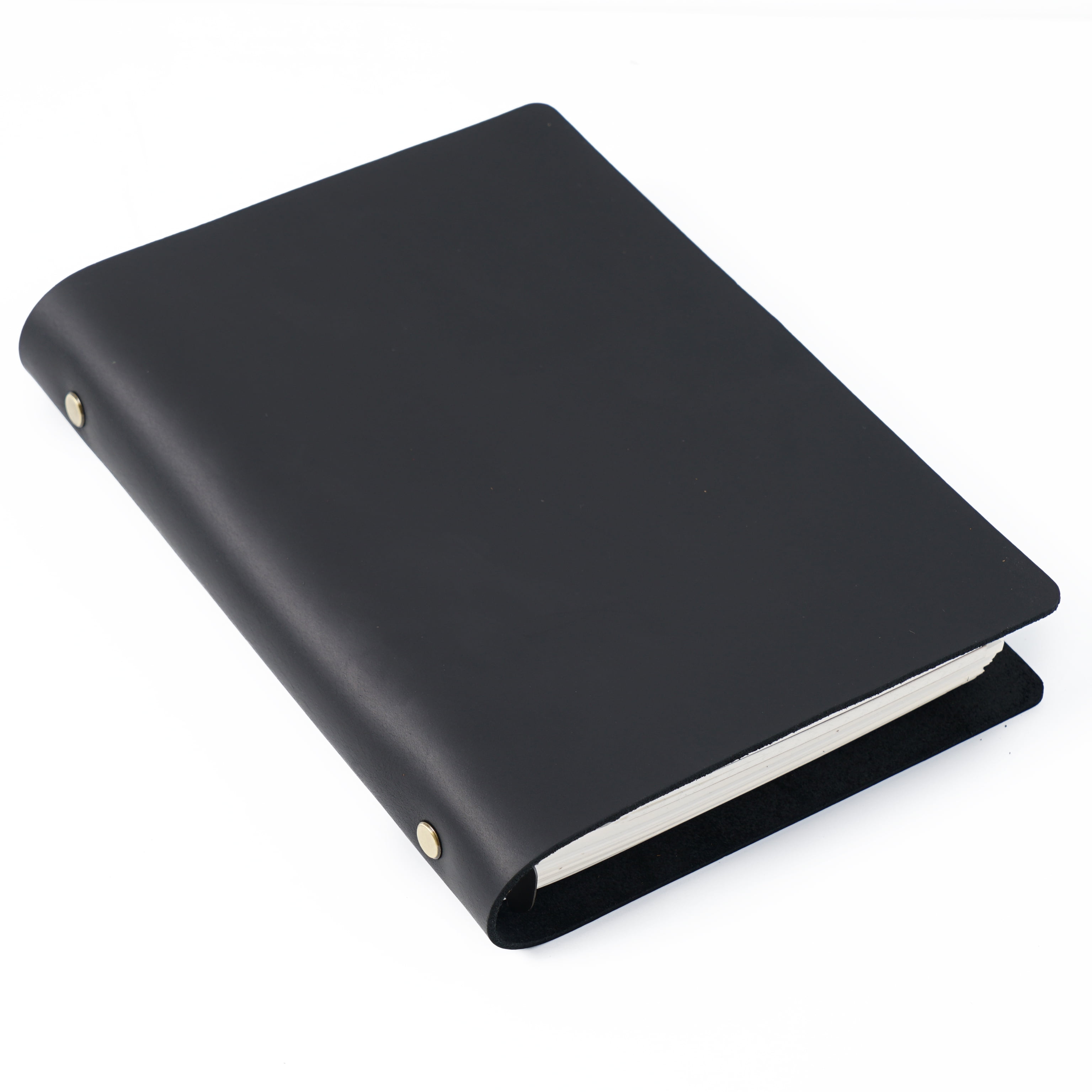 KISSKI Handmade A5 Leather Journals for Men, Refillable Planner 