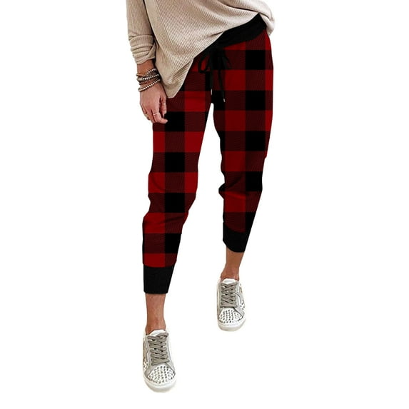 KISSMODA Women Workout Joggers Cozy Sweatpants Tapered Active Yoga Lounge Track Pants with Pockets