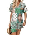 thumbnail image 1 of KISSMODA Womens Summer T Shirt Dress Casual Short Sleeve Beach Cover Up Tunic Tops with Pockets, 1 of 5