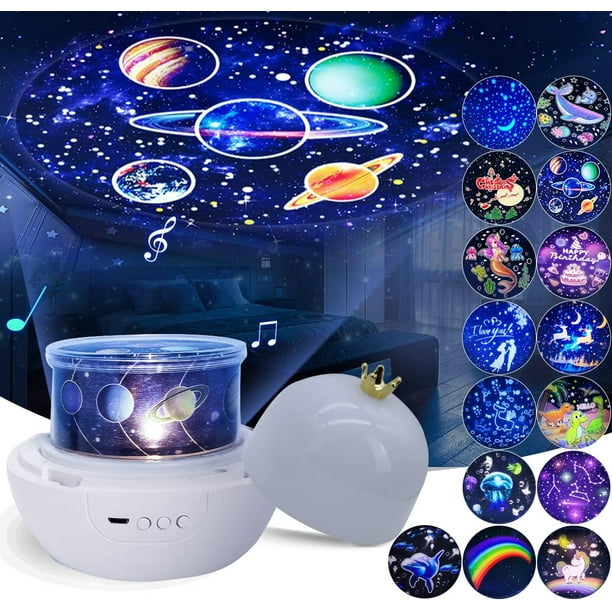 KISTRA Little Crown Night Light Star Projector Galaxy Projector
