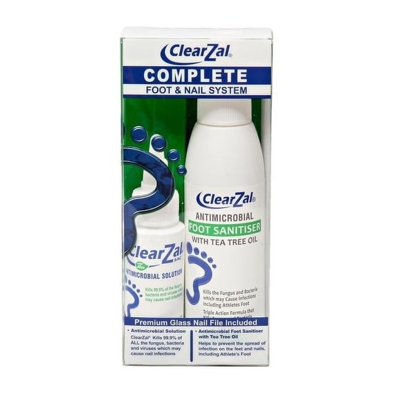 KIT,1 OZ CLEARZALBAC,4 OZ SPRAY SANITISER,NAIL FILE,EACH
