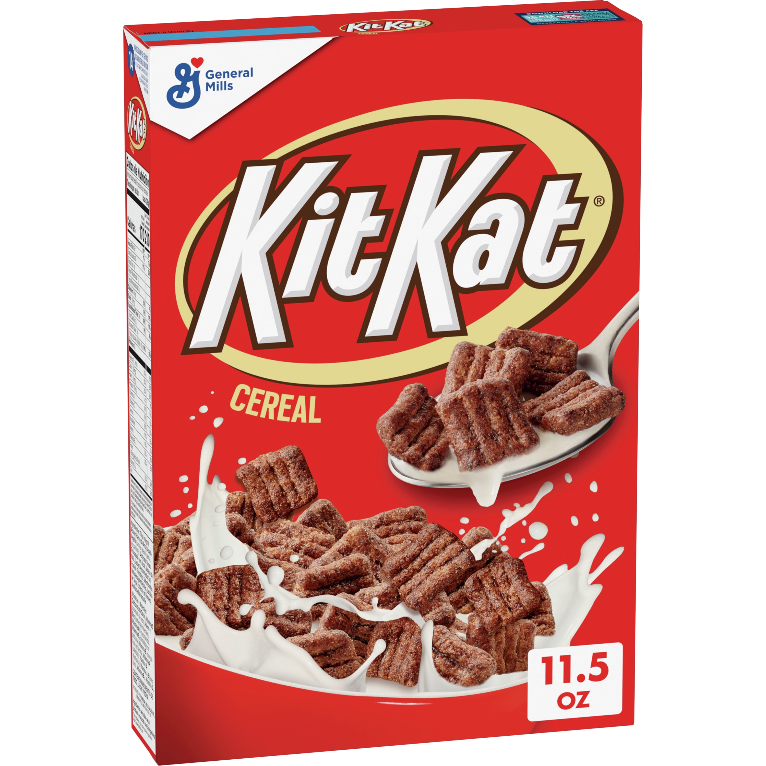 KIT KAT Chocolatey Cereal, Breakfast Cereal Made with Whole Grain, 11.5 ozÂ