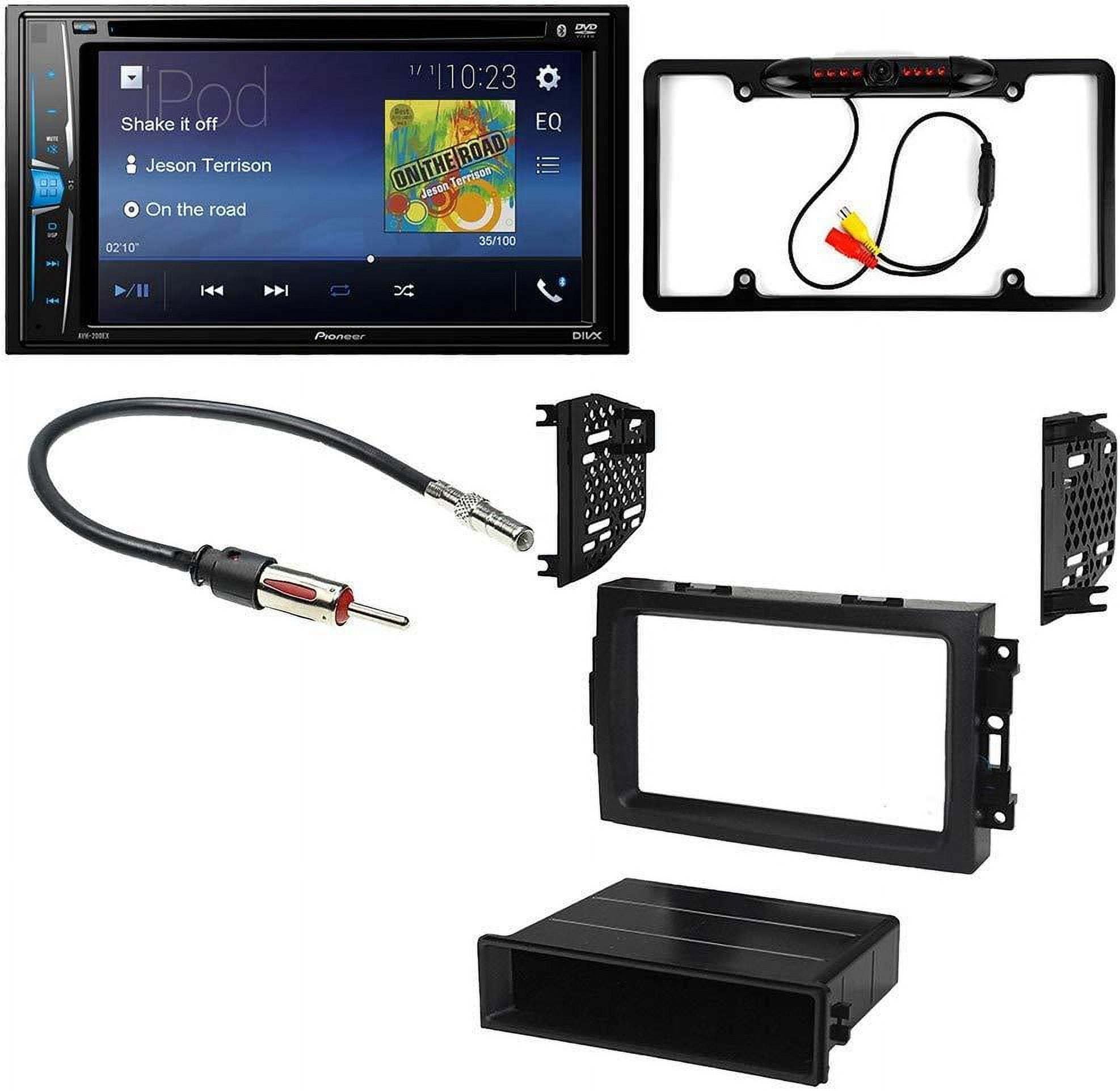 KIT2128 Bundle with Pioneer Multimedia DVD Car Stereo and Installation ...