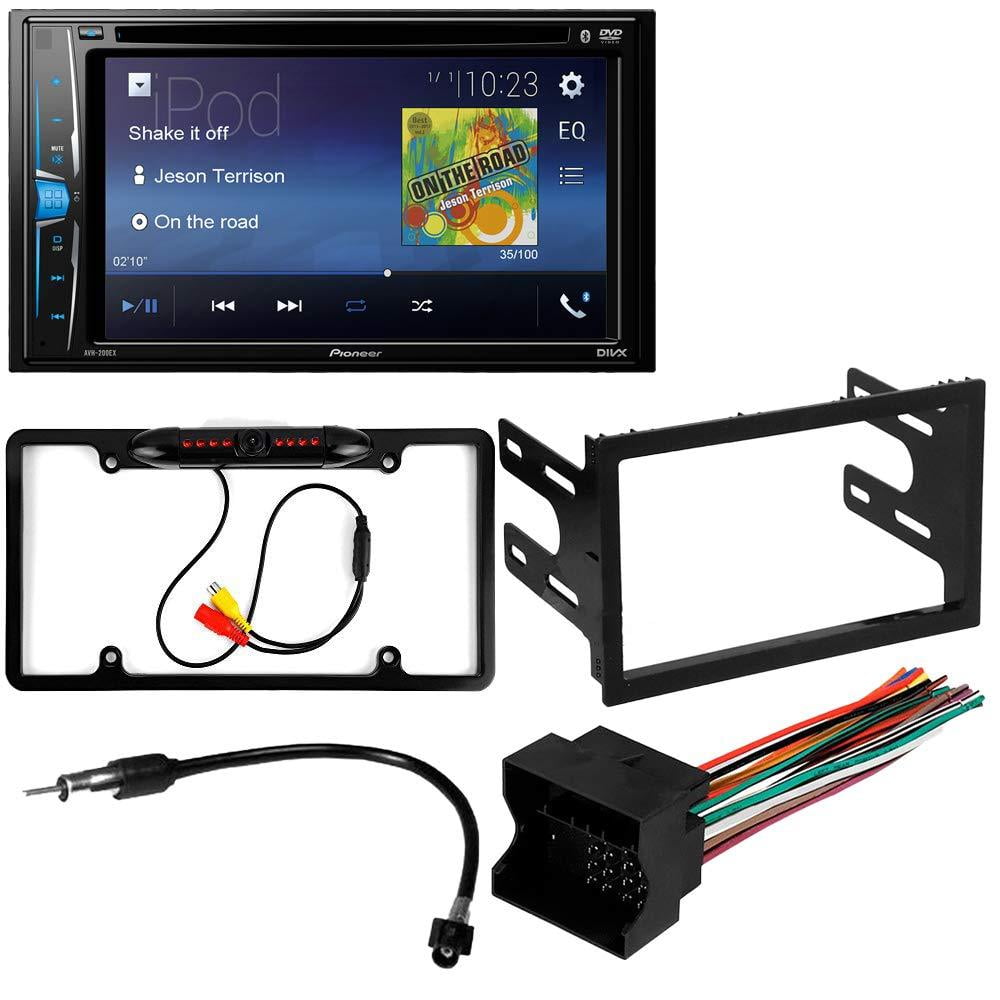 KIT2458 Bundle with Pioneer Multimedia DVD Car Stereo and Installation