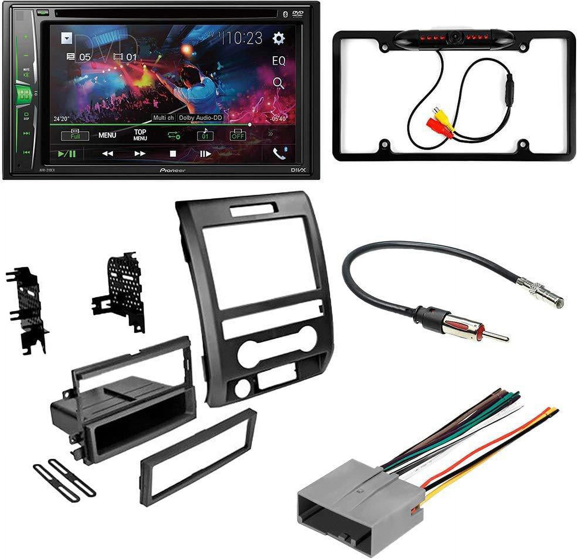 "Pioneer AVH241EX Car Stereo for 200912 Ford F150 with Bluetooth