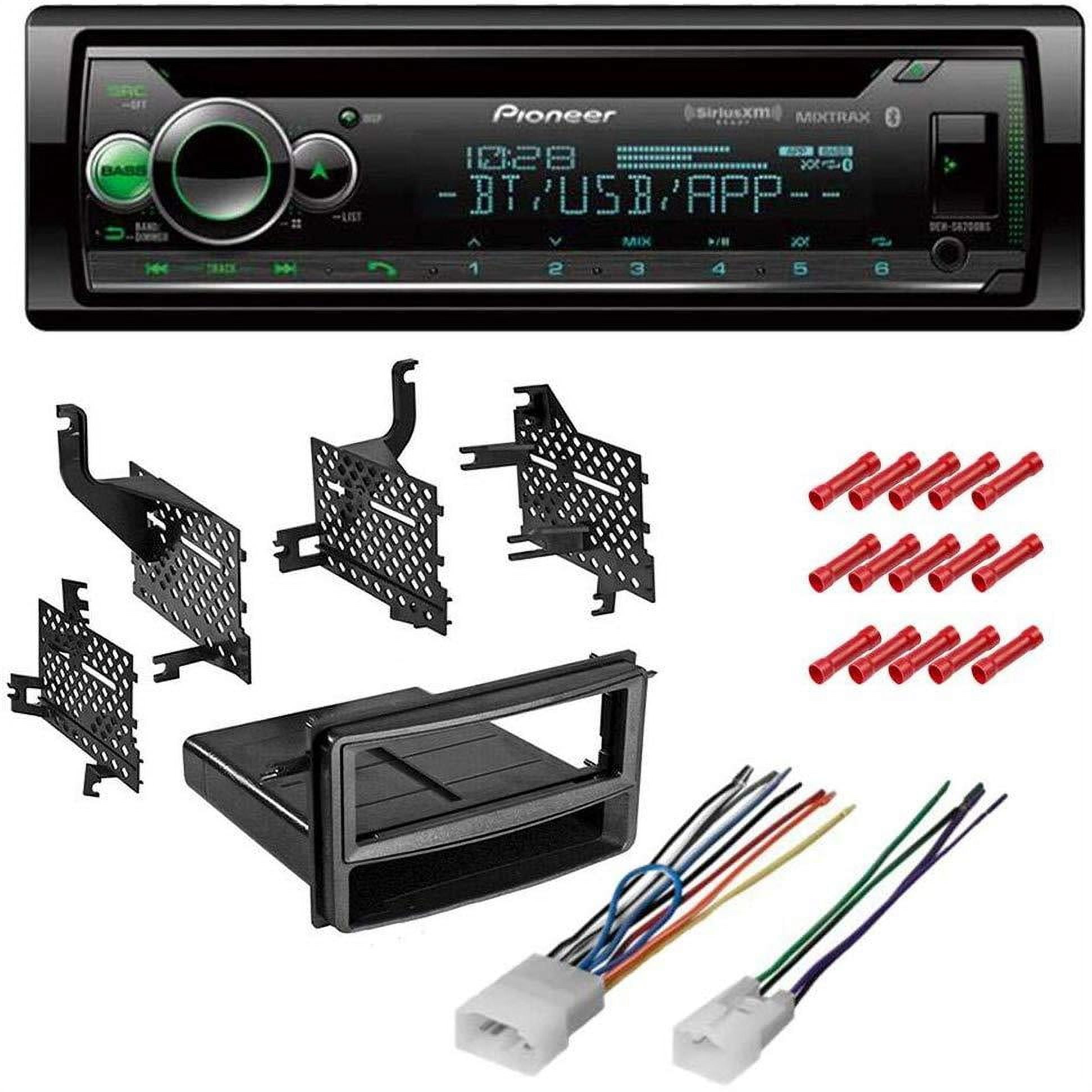 KIT5989 Pioneer Car Stereo with Bluetooth DEHS6200BS for 20092010
