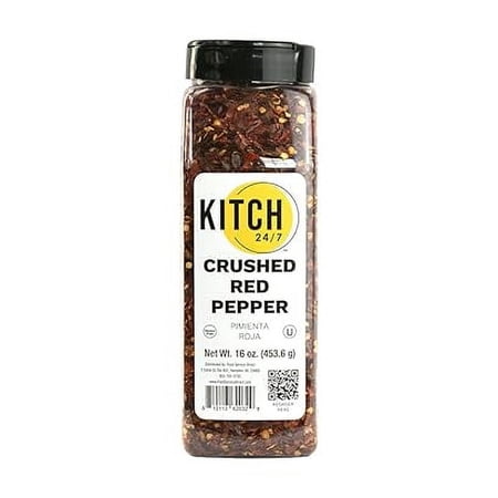 KITCH 24/7 Crushed Red Pepper, 12 Ounce
